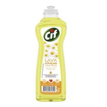 Lava Louças Concentrado Neutro Com Camomila 420g Cif Lava Louças Concentrado Neutro Com Camomila 420g Cif