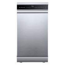 Lava Louças de Piso com 10 Serviços Midea SmartHome com 8 Programas de Lavagem Inox - MDWEF1034CSS Lava Louças de Piso com 10 Serviços Midea SmartHome com 8 Programas de Lavagem Inox - MDWEF1034CSS