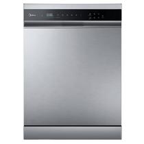 Lava Louças de Piso com 14 Serviços Midea SmartHome com 9 Programas de Lavagem Inox - MDWEF1433GSS1 Lava Louças de Piso com 14 Serviços Midea SmartHome com 9 Programas de Lavagem Inox - MDWEF1433GSS1