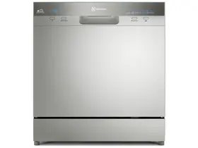 Lava-Louças Electrolux 8 Serviços Inox com Função Higienizar (LL08S) Lava-Louças Electrolux 8 Serviços Inox com Função Higienizar (LL08S)