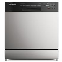 Lava-louças Electrolux 8 Serviços Inox LS08E