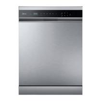 Lava Louças Midea 16 Serviços MDWEF1633GSS1 com Função Smart Home Conectividade IOT Inox 110V