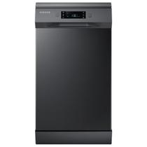 Lava-Louças Samsung Inox Preta 10 Serviços 110V, Compacta e Eficiente, Modelo DW50C6070FG/AZ