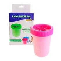 Lava-Patas para Cachorros Grandes - Rosa Lava-Patas para Cachorros Grandes - Rosa