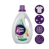 Lava Roupa Branca Colorida Enzimas Mon Bijou Bombril 3L