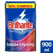 Lava Roupa Líquido Brilhante Limpeza Total 900ml