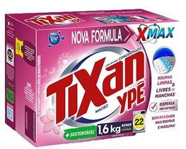 Lava roupa tixan ype po 1,6 kg maciez concentrado