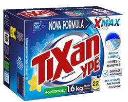 Lava roupa tixan ype po 1,6 kg primavera concentrado