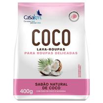 Lava-roupas coco casa km roupas delicadas 400g