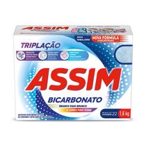 Lava Roupas em Pó Assim Bicarbonato 1,6kg