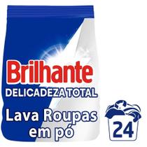 Lava Roupas em Pó Brilhante Delicadeza Total 1,6kg