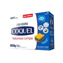 LAVA ROUPAS EM PO COQUEL NATUREZA LIMPA 800g