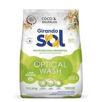 Lava Roupas em Pó Girando Sol 1.6 Kg Fragrâncias:Coco e Baunilha