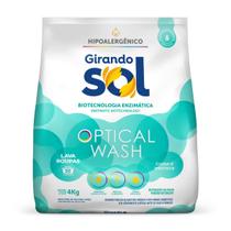 Lava Roupas Em Pó Hipoalergênico Girando Sol 4Kg, Sabão Em Pó Lava Roupa Para Peles Sensíveis, Verde, Optical Wash Biote Lava Roupas Em Pó Hipoalergênico Girando Sol 4Kg, Sabão Em Pó Lava Roupa Para Peles Sensíveis, Verde, Optical Wash Biote