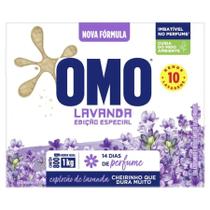 Lava Roupas em pó OMO 800gr 10 Lavagens Lavanda Lava Roupas em pó OMO 800gr 10 Lavagens Lavanda