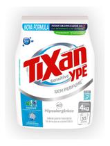 Lava Roupas Em Pó Sensitive Sachê 4kg Tixan Ypê Lava Roupas Em Pó Sensitive Sachê 4kg Tixan Ypê