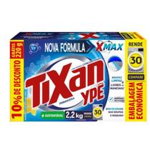Lava roupas em pó TIXAN YPE pó 2,2 Kg Primavera Concentrado