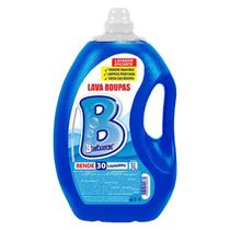 Lava Roupas Líquido 3 Litros Prático e Eficiente Barbarex