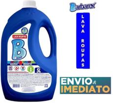 Lava roupas liquido 5 lts blue - barbarex