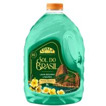 Lava-Roupas Líquido Coala Laundry Sol Do Brasil Roupas Brancas e Coloridas 3L