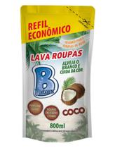 Lava Roupas Líquido Coco Refil Econômico Barbarex 800ml