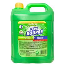 Lava Roupas Líquido Jasmin com Bicarbonato Sodio Alcool 5 litros