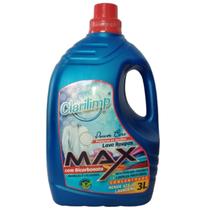 Lava roupas liquido max concentrado com bicarbonato não agride os tecidos 3 litros