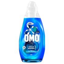 Lava-roupas liquido omo ciclo rapido acao antiodor frasco 1,4l omo Lava-roupas liquido omo ciclo rapido acao antiodor frasco 1,4l omo