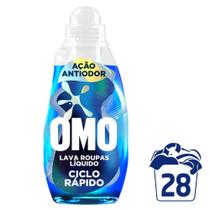 Lava-Roupas Líquido Omo Ciclo Rápido Ação Antiodor Frasco 1,4l Lava-Roupas Líquido Omo Ciclo Rápido Ação Antiodor Frasco 1,4l