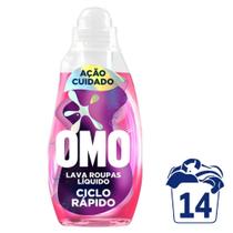 Lava-Roupas Líquido Omo Ciclo Rápido Ação Cuidado Frasco 750ml Lava-Roupas Líquido Omo Ciclo Rápido Ação Cuidado Frasco 750ml