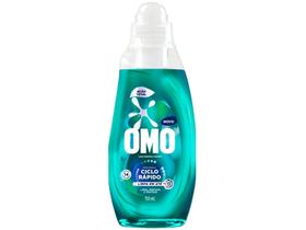 Lava-Roupas Líquido Omo Ciclo Rápido Ação Total Frasco 750ml