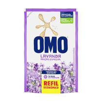 Lava Roupas Líquido Omo Lavanda Sachê Refil Econômico 900ml Lava Roupas Líquido Omo Lavanda Sachê Refil Econômico 900ml
