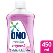 Lava-Roupas Líquido Omo Roupas Finas e Delicadas Original 450ml