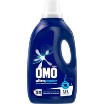 Lava Roupas Líquido Omo Ultra Power Frasco com 1,8L