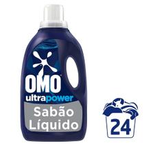 Lava Roupas Líquido Omo Ultra Power Frasco com 1,8L Lava Roupas Líquido Omo Ultra Power Frasco com 1,8L