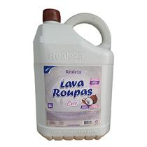 Lava Roupas Líquido Realeza Coco 5 Litros Roupas Limpas e Perfumadas