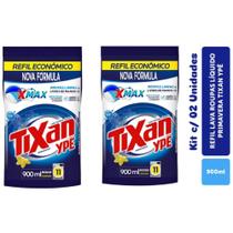Lava Roupas Líquido Sachê 900ml Tixan Ypê 2 Unidades Lava Roupas Líquido Sachê 900ml Tixan Ypê 2 Unidades