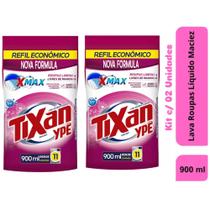 Lava Roupas Líquido Sachê 900ml Tixan Ypê 2 Unidades
