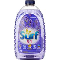 Lava-Roupas Líquido Surf 5 em 1 Lavanda 3L Kit 2un Lava-Roupas Líquido Surf 5 em 1 Lavanda 3L Kit 2un