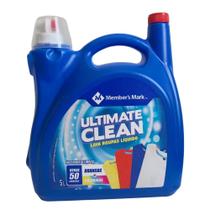 Lava Roupas Members Mark 5L Sabão Líquido Ultimate Clean Alto Rendimento