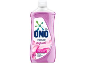 Lava Roupas Omo Para Roupas Finas e Delicadas Original - Sabão Liquido 900Ml