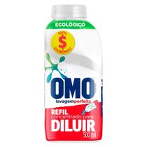 Lava Roupas Para Diluir Lavagem Perfeita Omo 500ml