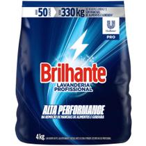 Lava-Roupas Pó Brilhante Pro Lavanderia Profissional Pacote 4kg Lava-Roupas Pó Brilhante Pro Lavanderia Profissional Pacote 4kg
