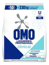 Lava Roupas Pó Omo Sem Perfume Clinical Hipoalergênico 4kg