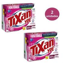 Lava Roupas Pó Tixan Ypê Maciez 400g KIT 2 Unidades
