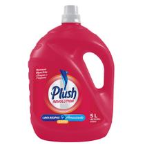 Lava Roupas Sabão Líquido com amaciante de roupas para limpeza profunda Plush Revolution 5 Litros