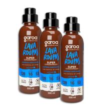 Lava Roupas Super Concentrado Natural 500Ml Garoa - 3 Unid.