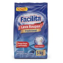 Lava Roupas Tradicional Em Pó Audax Facilita Azul 5kg Lava Roupas Tradicional Em Pó Audax Facilita Azul 5kg