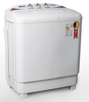 Lava Roupas Twin Tub Praxis 10 kg Lava 4 Kg e Centrifuga 6 Kg Unica 2 em 1 do mercado