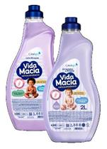 Lava Roupas Vida Macia Amêndoas + Amaciante Amêndoas 2l Lava Roupas Vida Macia Amêndoas + Amaciante Amêndoas 2l